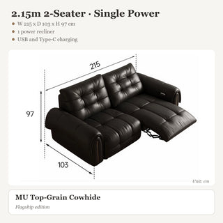 2.15m 2-Seater · Single Power