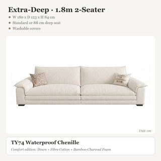 Extra-Deep · 1.8m 2-Seater