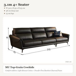 3.1m 4+ Seater