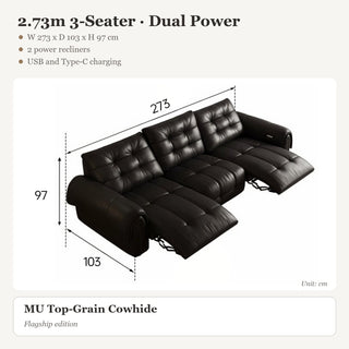 2.73m 3-Seater · Dual Power