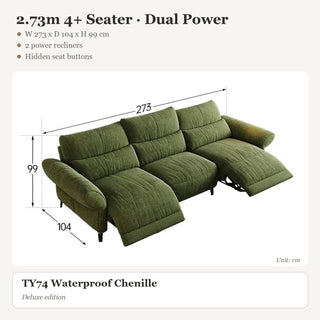 2.73m 4+ Seater · Dual Power