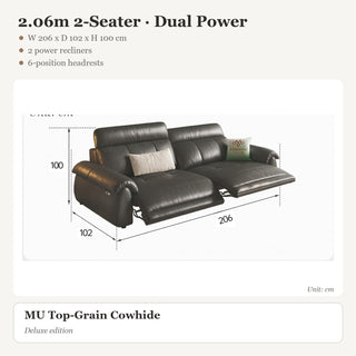 2.06m 2-Seater · Dual Power