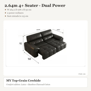 2.64m 4+ Seater · Dual Power