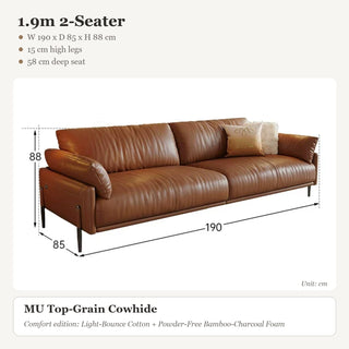 1.9m 2-Seater