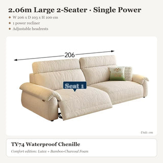 2.06m Large 2-Seater · Single Power