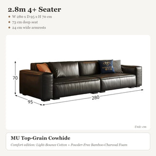 2.8m 4+ Seater