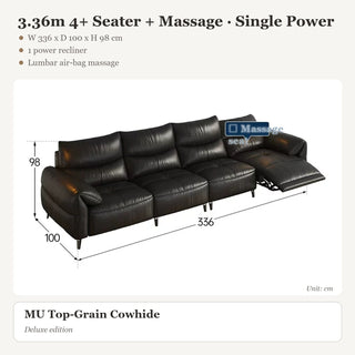 3.36m 4+ Seater + Massage · Single Power