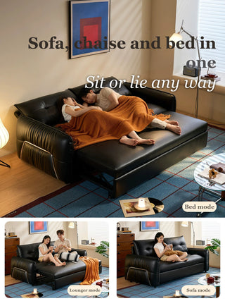 Sofa, chaise and bed in one
