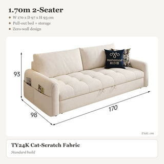 1.70m 2-Seater