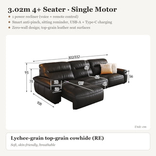 3.02m 4+ Seater · Single Motor