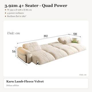 3.92m 4+ Seater · Quad Power