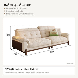 2.8m 4+ Seater