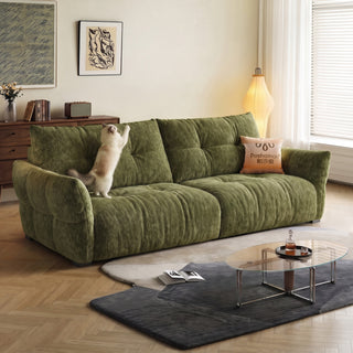 Zanaria Fabric Sofa in a living room
