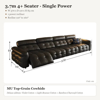 3.7m 4+ Seater · Single Power