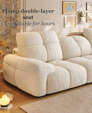 Plump double-layer seat