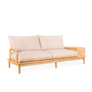 Juniper Wooden Sofa with Side Storage