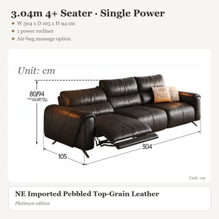 3.04m 4+ Seater · Single Power