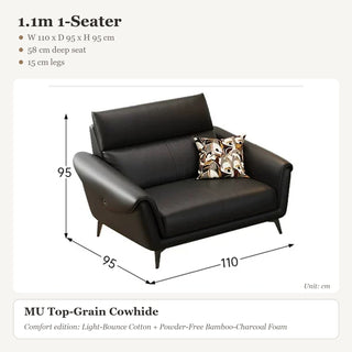 1.1m 1-Seater