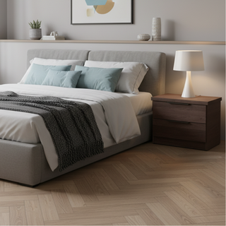 Attkins Wooden Side Table (45cm)