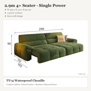 2.9m 4+ Seater · Single Power