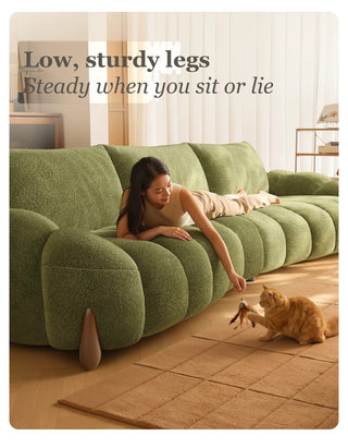 Low, sturdy legs