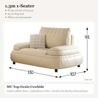 1.3m 1-Seater