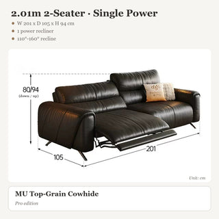 2.01m 2-Seater · Single Power