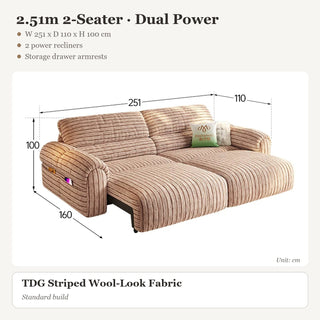 2.51m 2-Seater · Dual Power