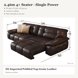 2.46m 4+ Seater · Single Power