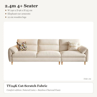 2.4m 4+ Seater