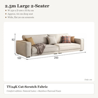 2.5m Large 2-Seater