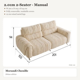 2.01m 2-Seater · Manual