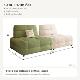 1.1m + 1.1m Set