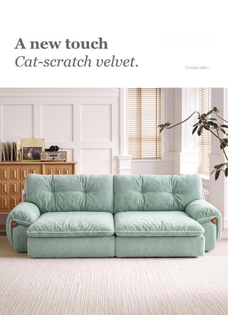 Cat-scratch velvet
