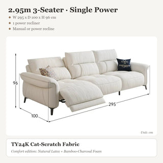 2.95m 3-Seater · Single Power