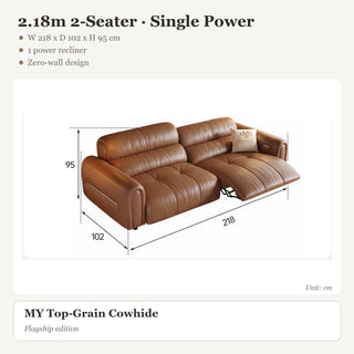 2.18m 2-Seater · Single Power