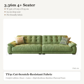 3.36m 4+ Seater