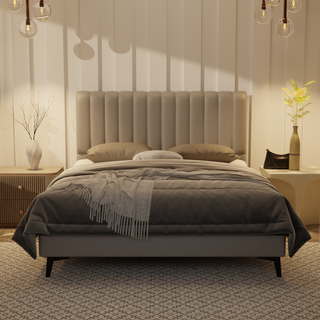 Delane Genuine Leather Divan Bed Frame