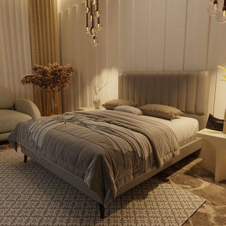 Delane Genuine Leather Divan Bed Frame