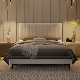 Delane Genuine Leather Divan Bed Frame