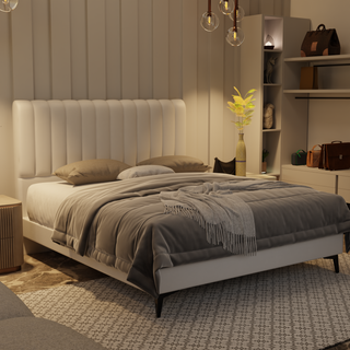 Delane Genuine Leather Divan Bed Frame