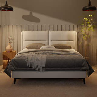 Linqe Genuine Leather Divan Bed Frame