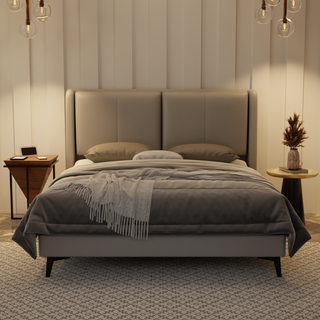 Grenne Genuine Leather Divan Bed Frame