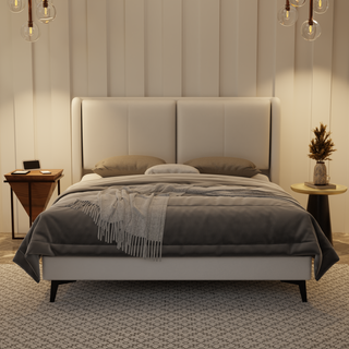 Grenne Genuine Leather Divan Bed Frame