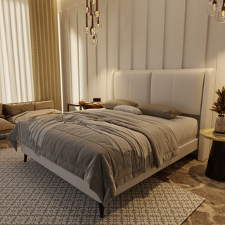 Grenne Genuine Leather Divan Bed Frame