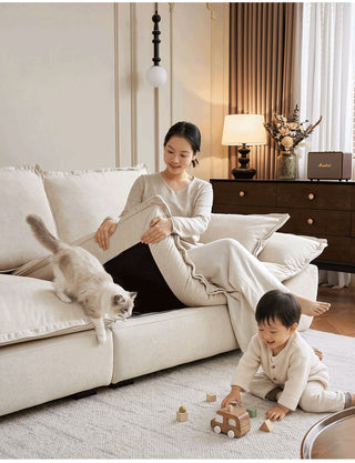 Family time on the sofa