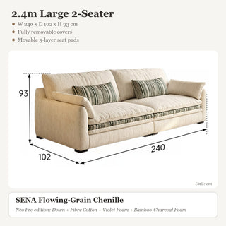2.4m Large 2-Seater