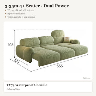 3.35m 4+ Seater · Dual Power