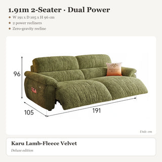 1.91m 2-Seater · Dual Power