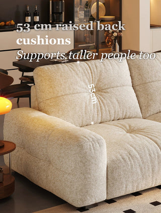 53 cm raised back cushions